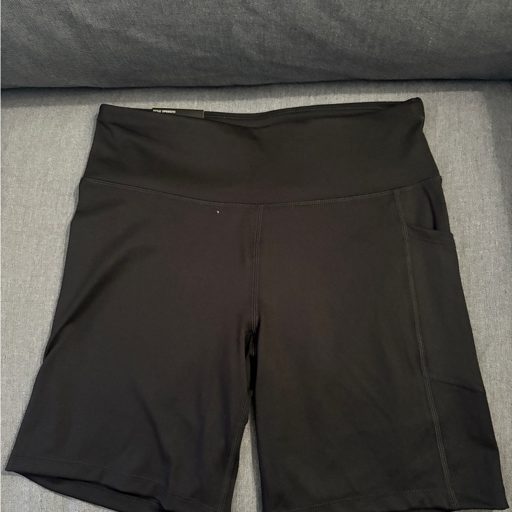 DKNY Women's Black Bike Shorts